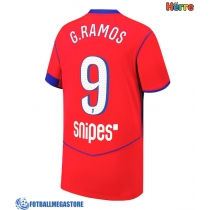 Fotballdrakt Herre Paris Saint-Germain Goncalo Ramos #9 Tredjedrakt 2025-26 Kortermet